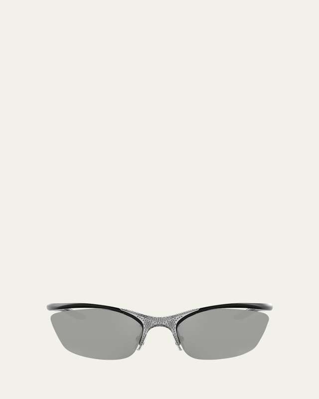 Signature Crystal Cat-Eye Sunglasses